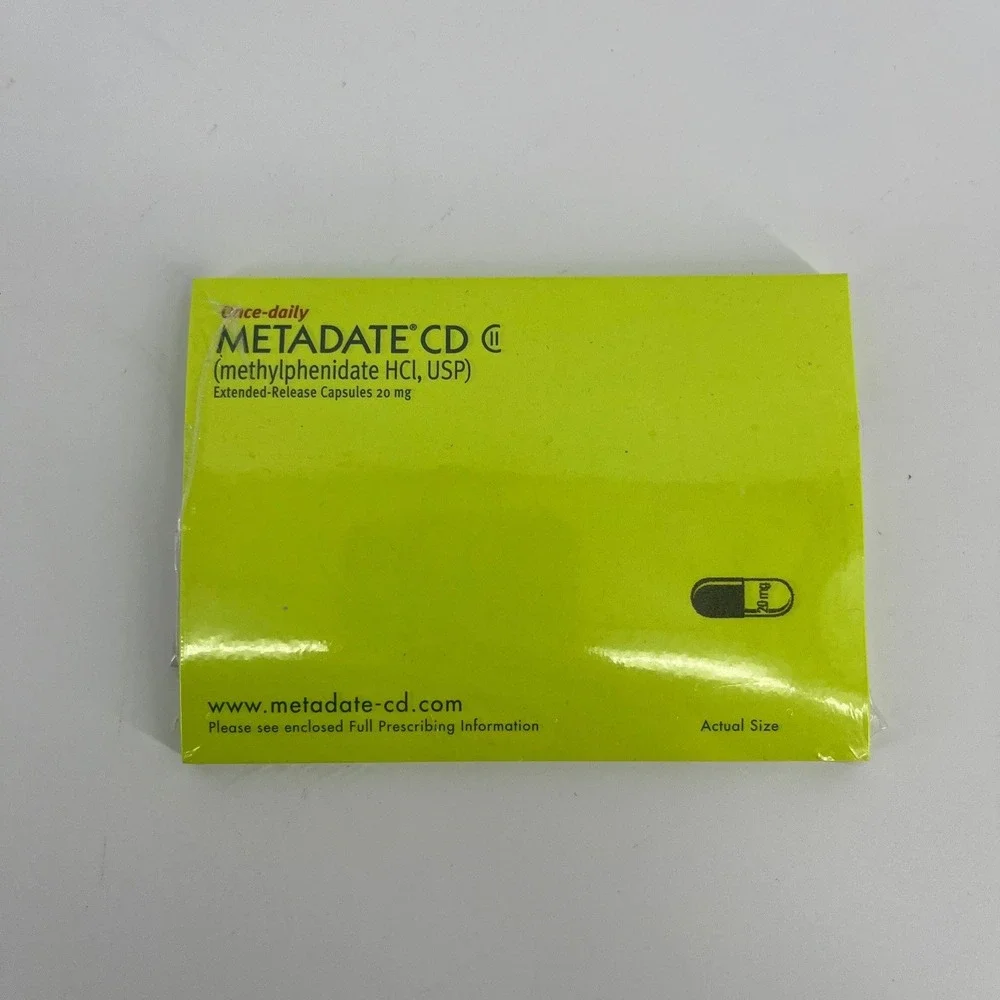 Pharmaceutical Promotional Post-it Note Pads Genentech Nova Factor Metadate